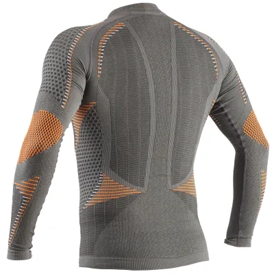 Ergoracing термофутболка з довгим рукавом чоловіча (Antracite/Black, XS/S) - 1 - Robinzon.ua