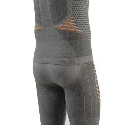 Ergoracing термофутболка з довгим рукавом чоловіча (Antracite/Black, XS/S) - 6 - Robinzon.ua