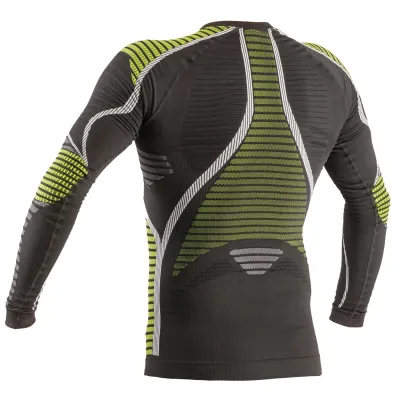 Термофутболка с длинным рукавом мужская Accapi HealthPower, Black/Lime, M/L (ACC NA401.909-ML) - 1 - Robinzon.ua