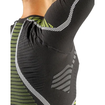 Термофутболка с длинным рукавом мужская Accapi HealthPower, Black/Lime, M/L (ACC NA401.909-ML) - 3 - Robinzon.ua