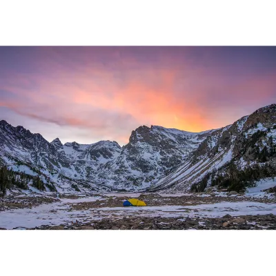 Палатка Sierra Designs Convert 3 Синий-Желтый - 3 - Robinzon.ua