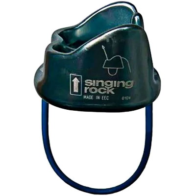 Страхувальний пристрій Singing Rock Hornet Belay Tube Titanium (SR K6110.EE) - 2 - Robinzon.ua