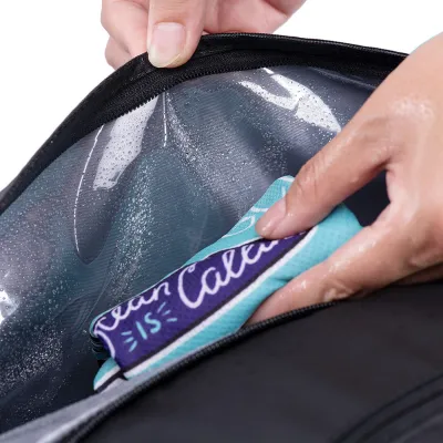 Спортивна сумка Naturehike розмір M чорна NH19SN002 - 4 - Robinzon.ua