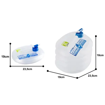 Сложная канистра для воды Naturehike ПЭ 5 л NH14S002-T. - 2 - Robinzon.ua