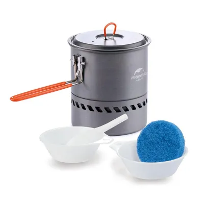 Котел туристичний 1,5 л Naturehike NH15T216-G - 4 Котел туристичний 1,5 л Naturehike NH15T216-G - 4 - Robinzon.ua