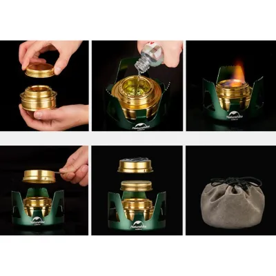 Пальник спиртовий Naturehike NH18L001-T - 6 Пальник спиртовий Naturehike NH18L001-T - 6 - Robinzon.ua