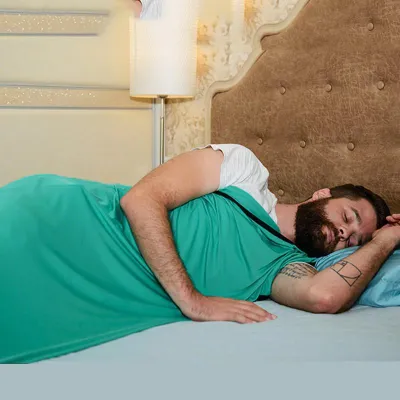 Вкладыш в спальник Naturehike зеленый NH17N002-D. - 2 - Robinzon.ua