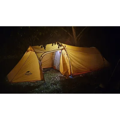 Трехместная палатка Naturehike Opalus 3 туннельная палатка оранжевая NH17L001-L. - 3 - Robinzon.ua