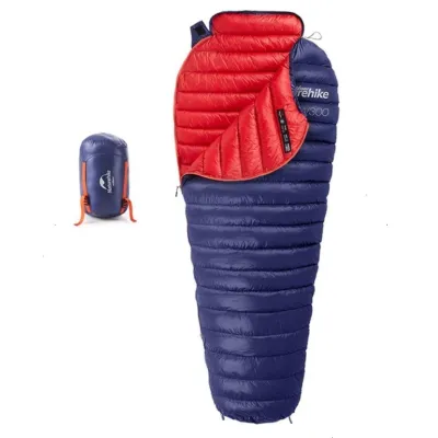 Спальный мешок пуховый Naturehike CW300 синий NH18S300-D. - 1 - Robinzon.ua