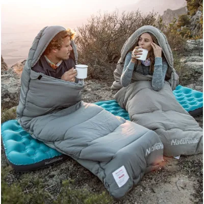 Спальный мешок Naturehike M180 серый NH20MSD02. - 2 - Robinzon.ua