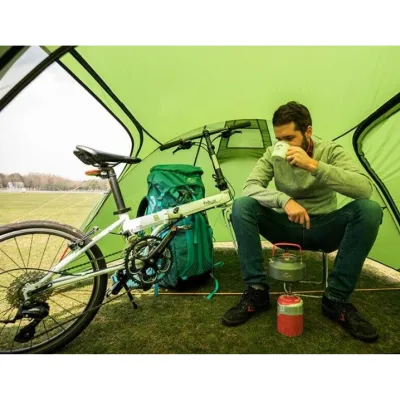 Трехместная палатка Naturehike Opalus 3 туннельная палатка оранжевая NH17L001-L. - 4 - Robinzon.ua