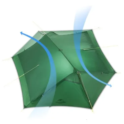 Двомісний намет Naturehike Force UL 2 зелений NH20ZP080 - 2 Двомісний намет Naturehike Force UL 2 зелений NH20ZP080 - 2 - Robinzon.ua