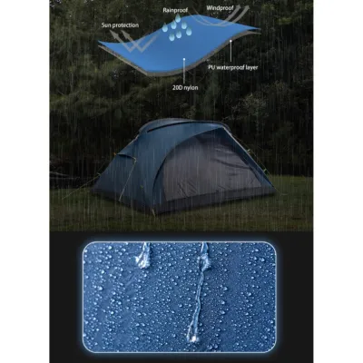 Двомісний намет Naturehike Bear-UL 2 синій NH20ZP108 - 5 Двомісний намет Naturehike Bear-UL 2 синій NH20ZP108 - 5 - Robinzon.ua