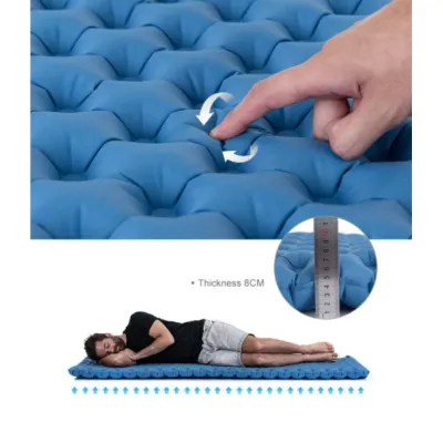 Надувний килимок Naturehike синій NH19QD009 - 6 - Robinzon.ua