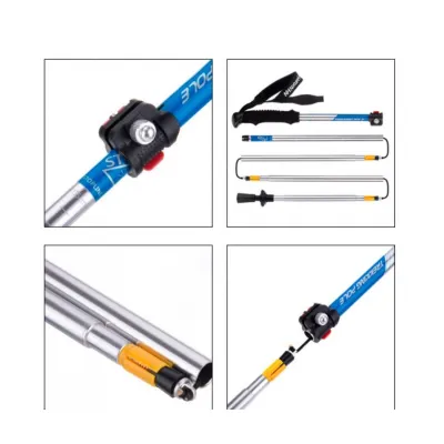 Трекинговые палки Naturehike, голубые NH15A023-Z (цена за пару). - 4 - Robinzon.ua