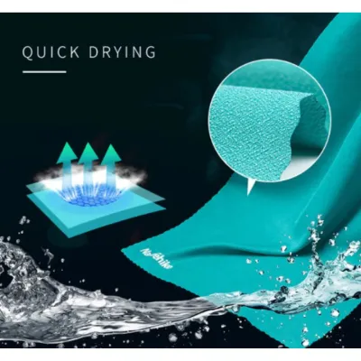 Полотенце Naturehike MJ01 размер 80 х 40 см, бирюзовое NH19Y001-J. - 5 - Robinzon.ua