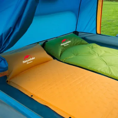 Килимок самонадувний Naturehike розмір 185 x 60 см бежевий NH15Q002-D - 1 - Robinzon.ua