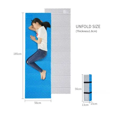 Складной полиуретановый коврик Naturehike зеленый NH19QD008. - 3 - Robinzon.ua