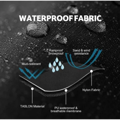 Чоловічі гетри Naturehike Snow Gaiter темно-зелені NH20HJ011 - 3 - Robinzon.ua