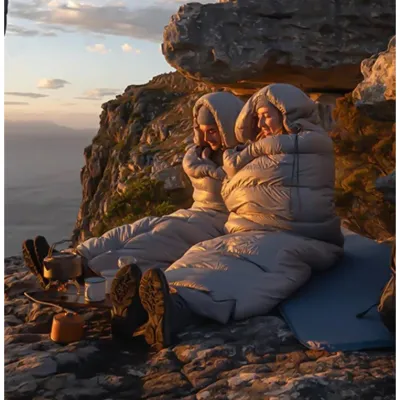 Гибридный спальный мешок Naturehike RM40 размер L серый NH22YD003. - 3 - Robinzon.ua