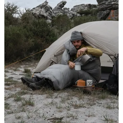 Гибридный спальный мешок Naturehike RM40 размер L серый NH22YD003. - 5 - Robinzon.ua