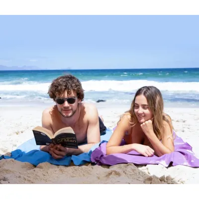 Туристическое полотенце Naturehike 160 х 80 см голубое NH20FS009. - 2 - Robinzon.ua