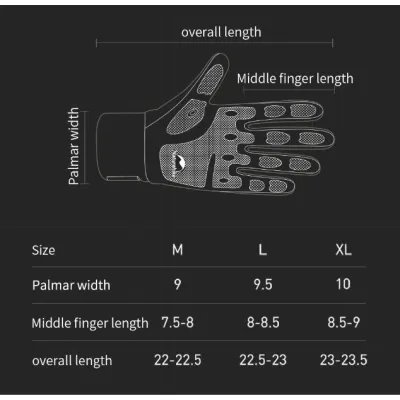 Рукавиці Naturehike розмір L зелені NH20FS032 - 5 - Robinzon.ua