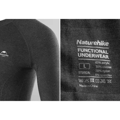 Женские термоштаны (только низ) Heatmax Naturehike размер L цвет серый NH19FS023. - 3 - Robinzon.ua