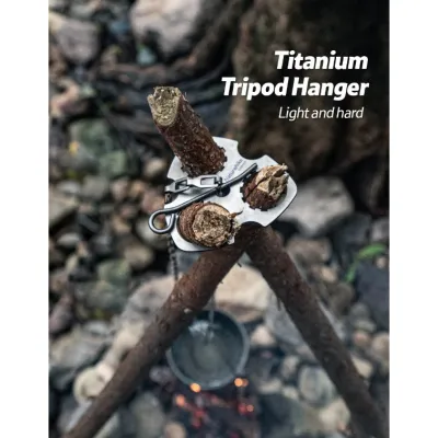 Титанова тринога для котла Naturehike NH21SK003 - 6 Титанова тринога для котла Naturehike NH21SK003 - 6 - Robinzon.ua