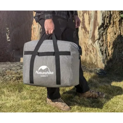 Сумка-баул Naturehike 45 л серая NH17S021-M. - 3 - Robinzon.ua