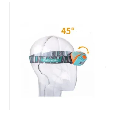Фонарь налобный Naturehike TD-02 Rechargeable оранжево-серый NH00T002-D. - 2 - Robinzon.ua