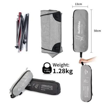 Раскладное кресло Naturehike YL06 серое NH18Y060-Z. - 4 - Robinzon.ua