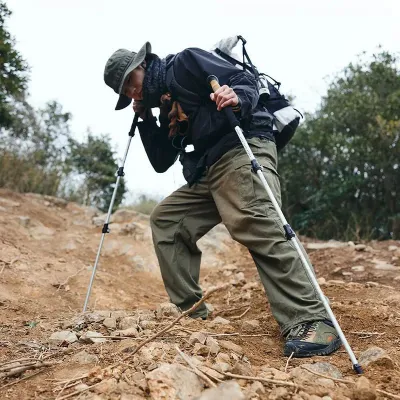 Треккинговые палки Naturehike белые CNH22DS002, (цена за пару). - 4 - Robinzon.ua