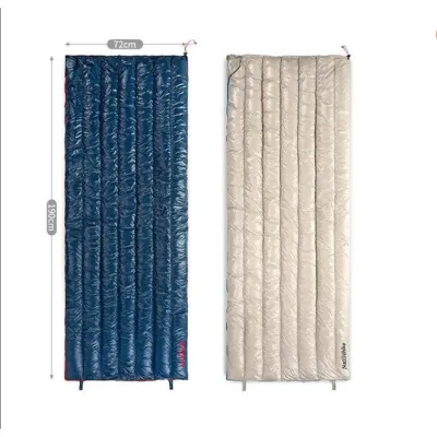 Спальник ультралегкий пуховий Naturehike CW280 upgrade хакі NH17Y010-R - 5 - Robinzon.ua