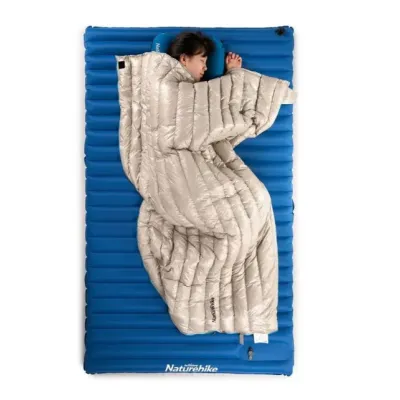 Спальник ультралегкий пуховий Naturehike CW280 upgrade хакі NH17Y010-R - 6 - Robinzon.ua