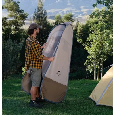 Мобильный кемпинг (санитарный) палатка Naturehike коричневый NH17Z002-P. - 1 - Robinzon.ua