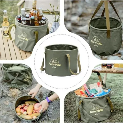 Відро складне Naturehike на 10 л зелене NH20SJ040 - 1 - Robinzon.ua