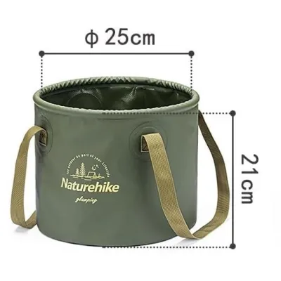 Відро складне Naturehike на 10 л зелене NH20SJ040 - 3 - Robinzon.ua