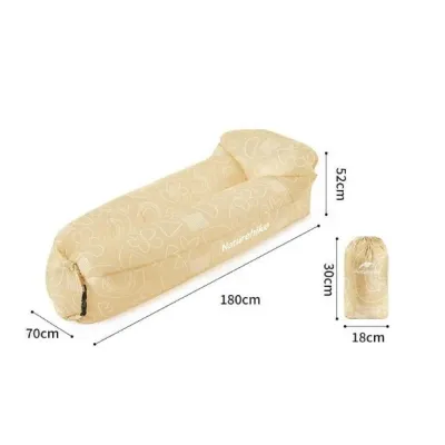 Ламзак-надувной диван Naturehike бежевый с принтом CNH22DZ022. - 3 - Robinzon.ua