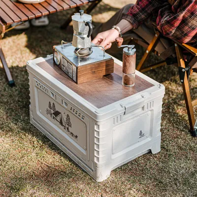 Складаний контейнер Naturehike 25 л світло-сірий CNH22SN019 - 1 Складаний контейнер Naturehike 25 л світло-сірий CNH22SN019 - 1 - Robinzon.ua