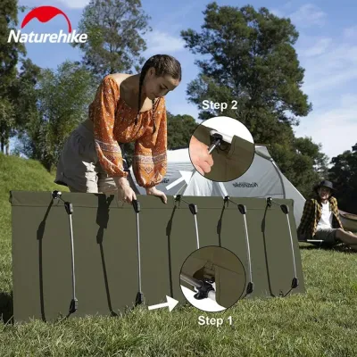 Складная кровать Naturehike XJC05 темно-зеленая NH20JJ001. - 1 - Robinzon.ua