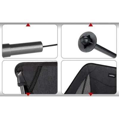 Складной стул Naturehike Stellaluna L04 CNK2450JJ015, черный. - 3 - Robinzon.ua