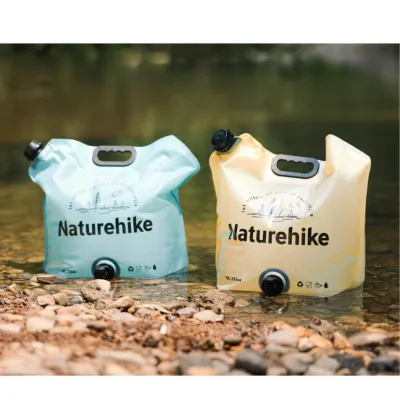 Складной контейнер для воды Naturehike, 10 л, желтый CNK2450CF027. - 4 - Robinzon.ua