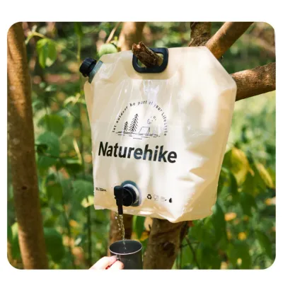 Складной контейнер для воды Naturehike, 10 л, желтый CNK2450CF027. - 5 - Robinzon.ua