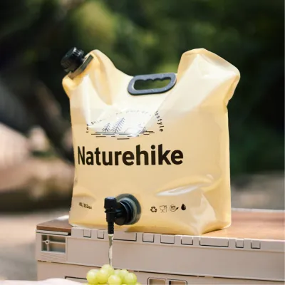 Складной контейнер для воды Naturehike, 10 л, желтый CNK2450CF027. - 6 - Robinzon.ua