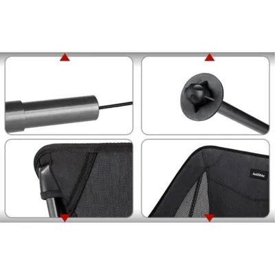 Кресло складное Naturehike Stellaluna L04 CNK2450JJ015, размер M, алюминий, коричневый. - 4 - Robinzon.ua