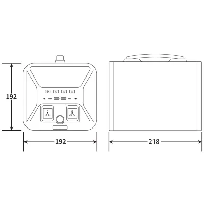 Портативная зарядная станция ANVOMI UA301 (83200 mAh, 299 Wh) - 4 - Robinzon.ua
