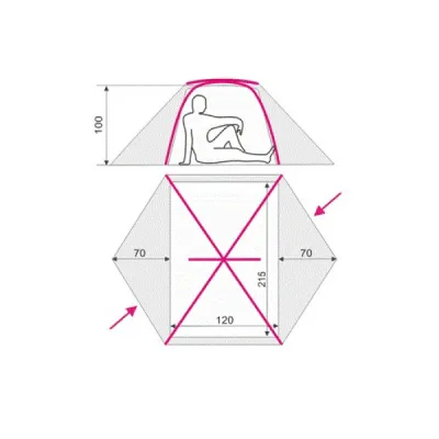 Палатка Terra Incognita SkyLine 2 Lite (TI-SKY2L) - 1 Палатка Terra Incognita SkyLine 2 Lite (TI-SKY2L) - 1 - Robinzon.ua