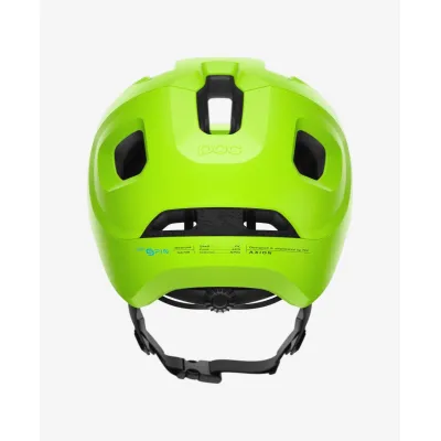 Шлем велосипедный POC Axion SPIN,Fluorescent Yellow/Green Matt, M/L (PC 107328293MLG1) - 2 - Robinzon.ua