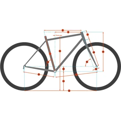 Велосипед гравійний Kona Rove AL/DL, 28", 2024, Plum, 54 см (KNA B36RVAD54) - 1 - Robinzon.ua